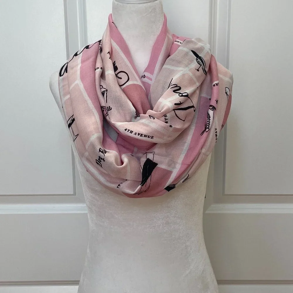 Manhattan Map Oblong Scarf from KATE SPADE NEW YORK - Picture 3 of 9